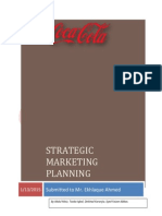 Strategic Marketing Planning Report - Coca-Cola Beverages Pakistan Ltd.