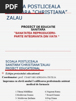 Importanta Educatiei Pentru Sanatate In Scoala