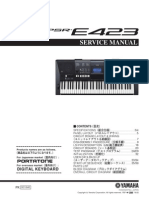 Yamaha Psr-E423 SM PDF