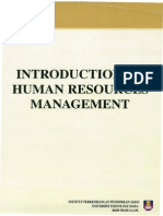 HRM533 - Introduction To Human Resource Management