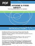 Food Safety Training Overview | PDF | Foodborne Illness | Allergy