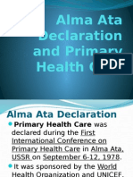 Alma Ata Declaration