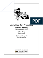 Activities For Promoting EarlyLiteracy