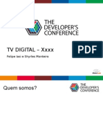 TV Digital - XXXX: Felipe Iasi e Shyrles Monteiro