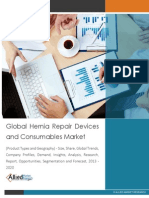 Global Hernia Repair Devices and Consumables Market