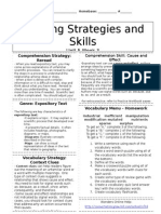 u5w3 reading skills and strategies