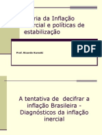 Teoria Da Inflação Inercial e Políticas de Estabelização