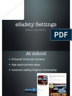 Esafetysettings