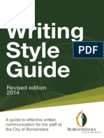 Writing Style Guide 2014 Revised Edition FINAL Online Version As at 26 November 2014