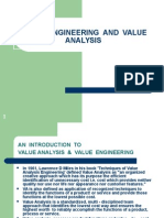 value engineering and value analysis
