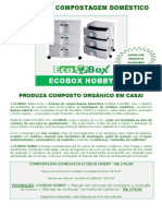 Ecobox Hobby - Sistema de Compost A Gem