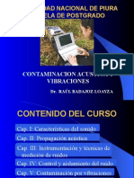 CapituCONTAMINACION ACUSTICA Y VIBRACIONESlo Uno 2011-Ruidos