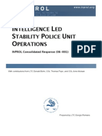 Intelligence Led Stability Police Unit (SPU) Operations (CR 06-001)