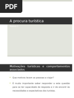Modulo 3 - A procura turística