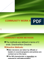 Community Work Methods
