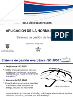 Aplicación ISO 50001