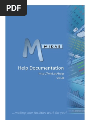 MIDAS Manual v4.08
