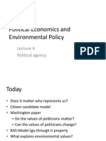 Political Econ - Environmental Policy