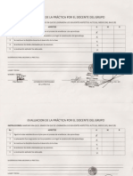 Evaluacion de La PrÁctica Por El Docente