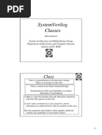 System Verilog Classes