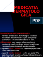 Medicatia Dermatolo Gica