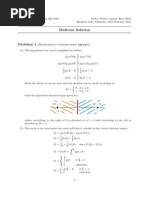 Midterm Winter 2011 Solutions