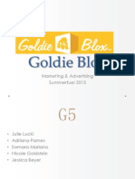 Goldie Blox Marketing Report