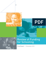 Review of Funding For Schooling Final Report Dec 2011