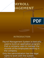 Payroll Management System Project