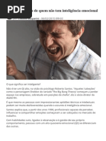 5 Atitudes Típicas de Quem Não Tem Inteligência Emocional