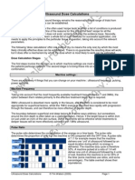 Ultrasound Therapy - Dosage Calculations - in Detail - Explained PDF