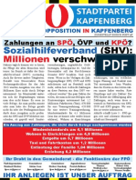 FPÖ Kapfenberg Aussendung Dezember 2014 - Kapfenberg