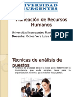 Analisis Ydescripción de Puestos