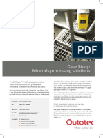 Case Study: Minerals Processing Solutions
