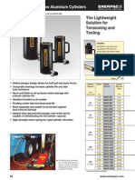 Enerpac RACH-Series, Hollow Aluminum Cylinders