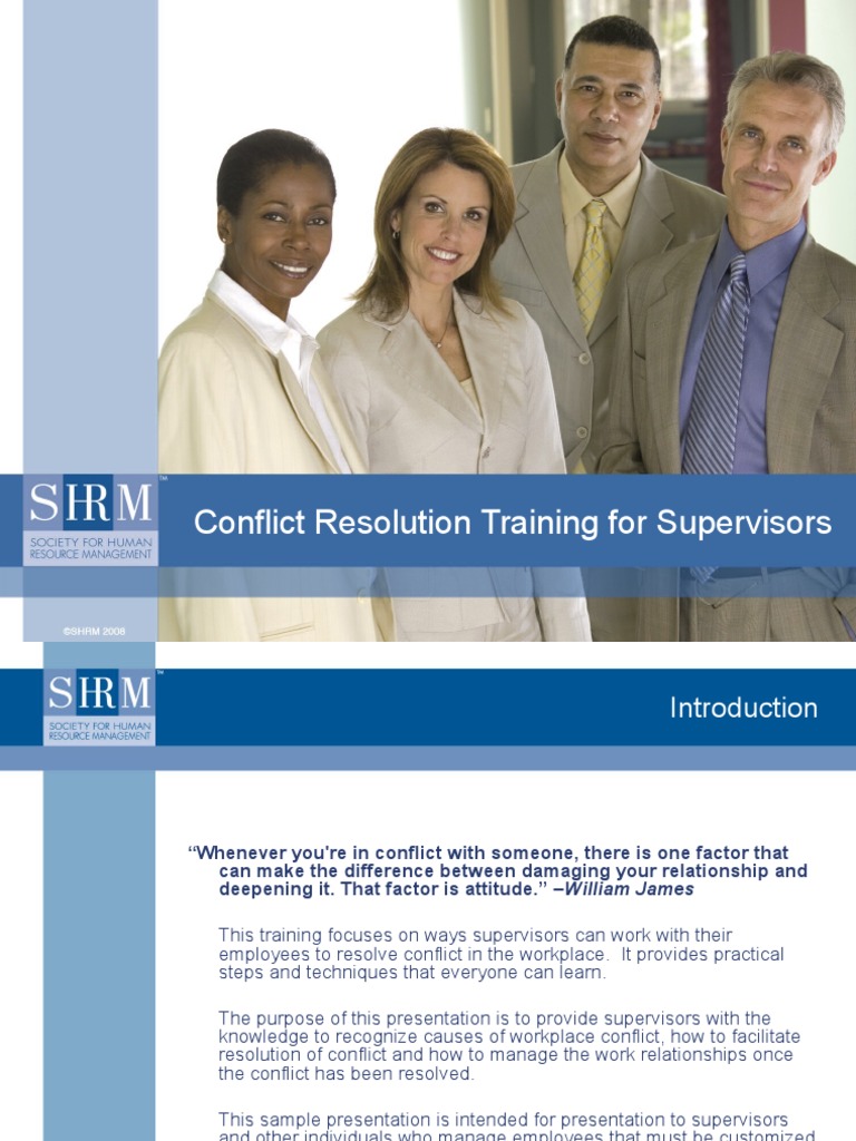 08 PPT Conflict Resolution FINAL | PDF