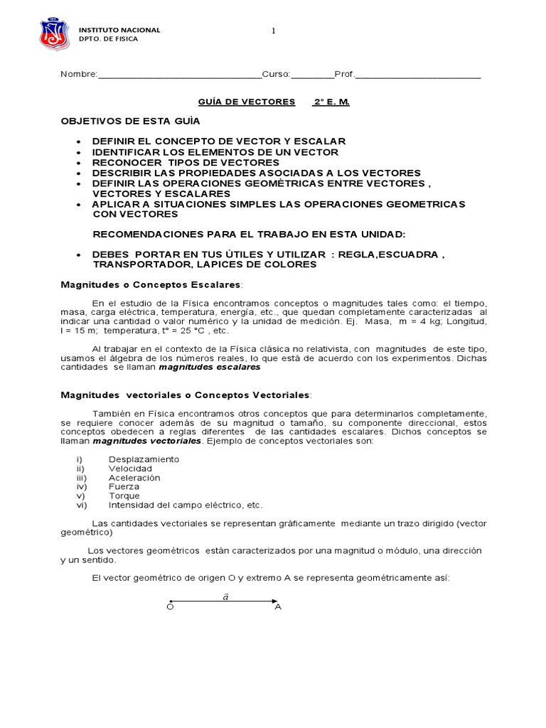 Que Es Un Escalar En Fisica Blog Pisica