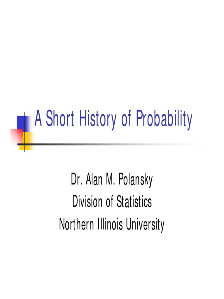 A Short History of Probability | PDF | Probability | Probability Theory