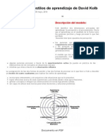 Explicamos Los Estilos de Aprendizaje de David Kolb -Orientacion Andujar