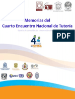 Memorias Cuarto Encuentro Nacional de Tutorias