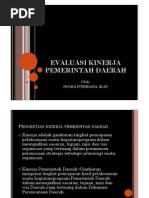 Download EVALUASI KINERJA PEMERINTAH DAERAH by NOORA FITHRIANA SN255504210 doc pdf