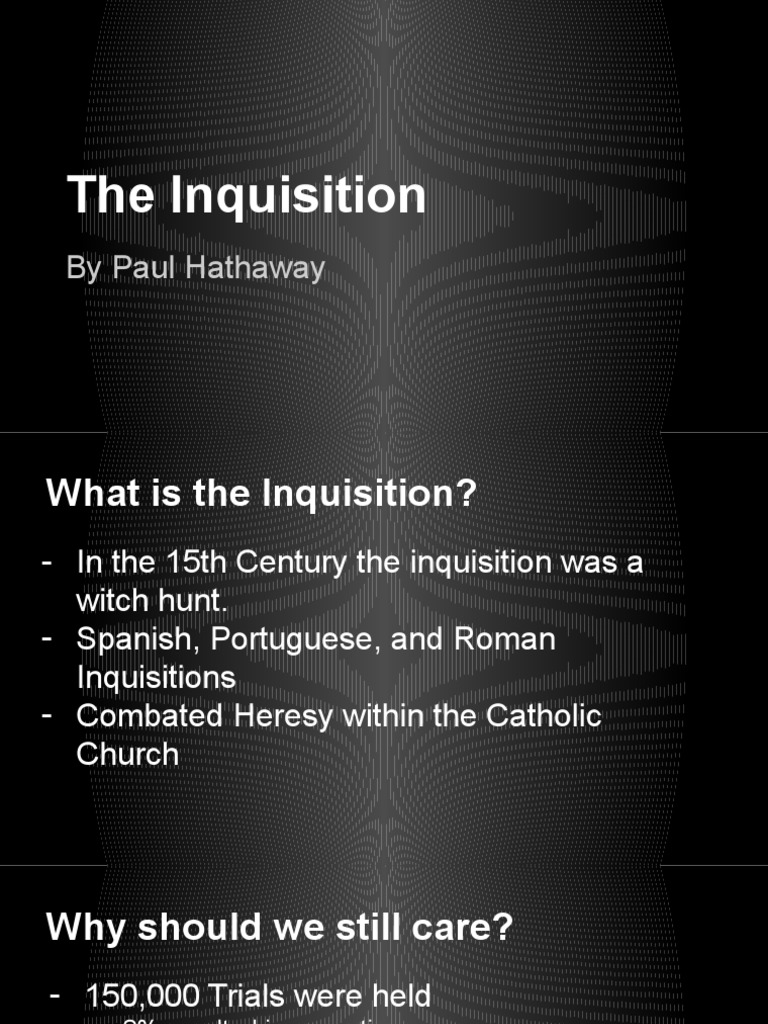The Inquisition: History and Impact | PDF | Inquisition | Spanish ...