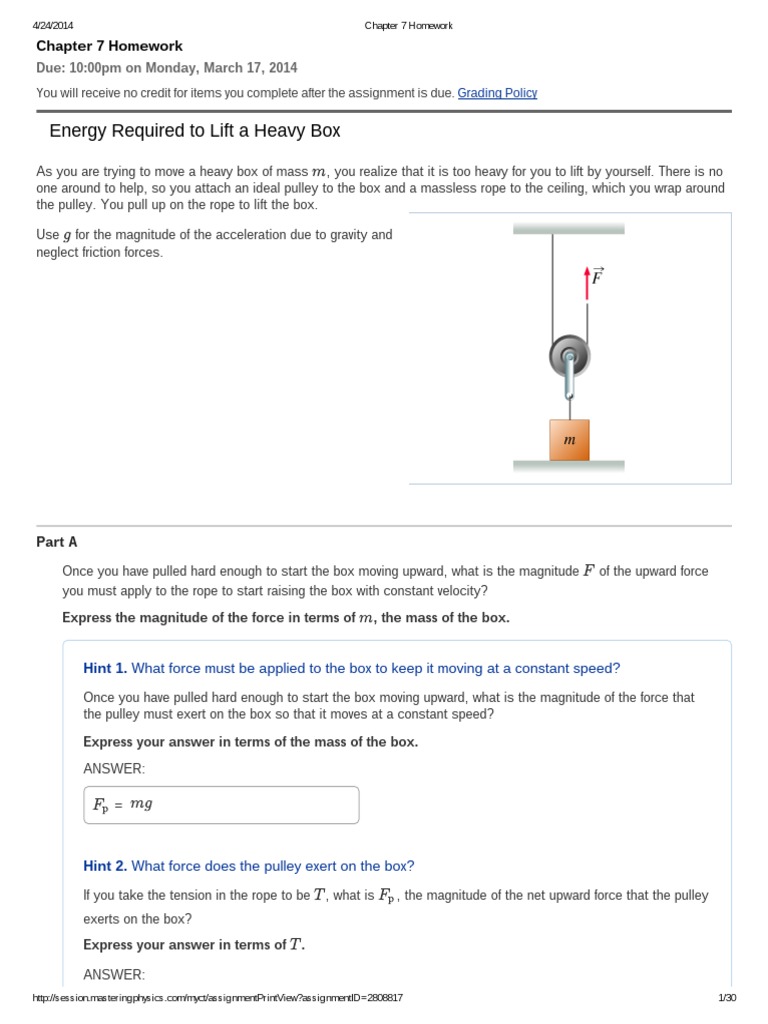 Potential energy worksheet pdf image