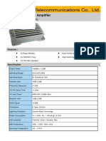 2.4Ghz Directional Amplifier: Model Pa-2450G-Odu