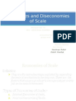 Economies and Dis Economies of Scale