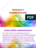 Gerencia y Administración Sesion 1