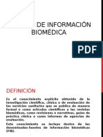 Fuentes de Información Biomédica