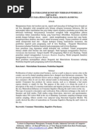 Download PENGARUH MATERIALISME KONSUMEN TERHADAP PEMBELIAN IMPULSIVE SURVEY PADA PENGUNJUNG MALL DI KOTA BANDUNG by dindo_wae SN255519768 doc pdf
