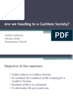 Are We Heading To A Cashless Society?: Andal, Catherine Atienza, Erika Hariramani, Patrick