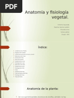 Anatomía y Fisiología Vegetal